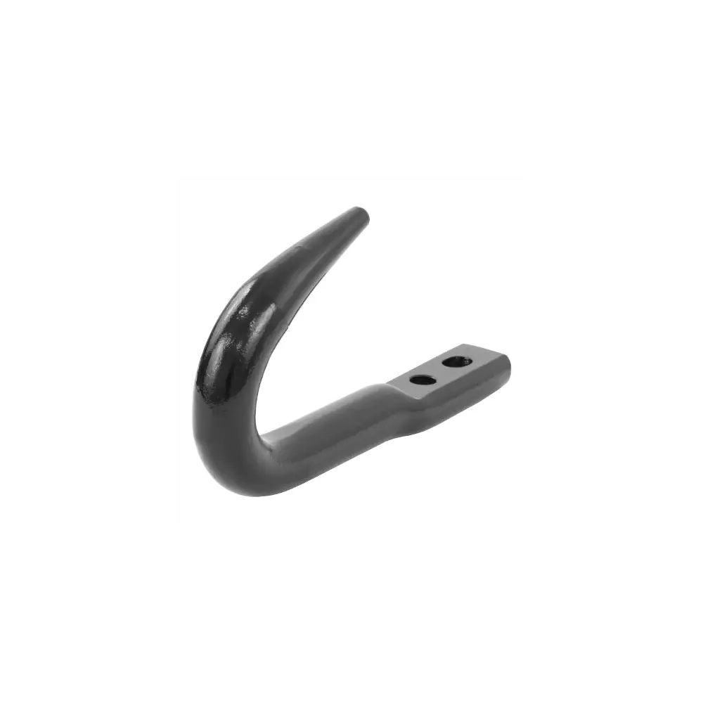 Steel Jeep TrailChaser Bumper Tow Hooks - Black Powder Coat - 15600TW